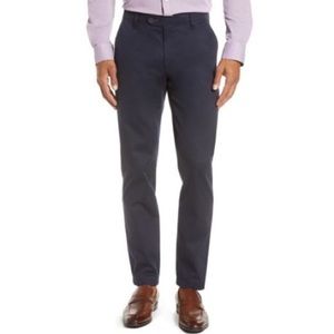 NWT TED BAKER Sammual Slim Fit Textured Pants